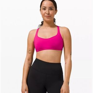 NWT Lululemon Free To Be Bra Ripened Raspberry